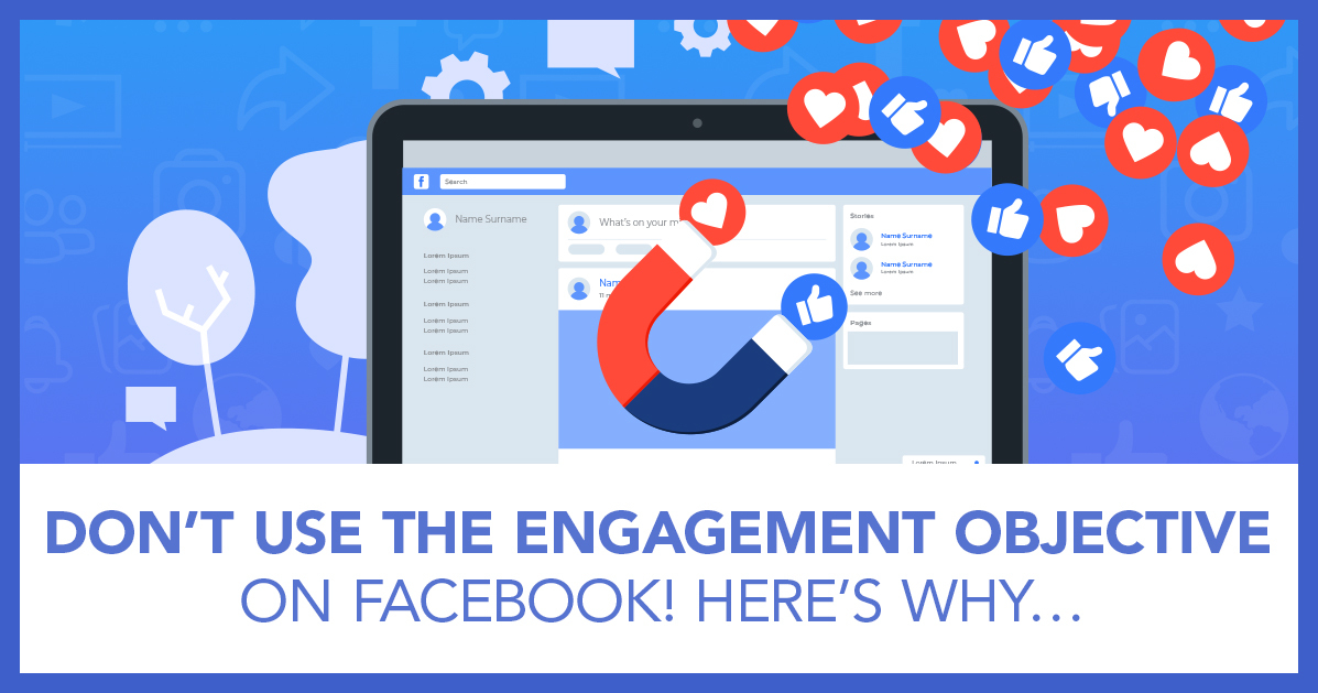engagement objective on Facebook